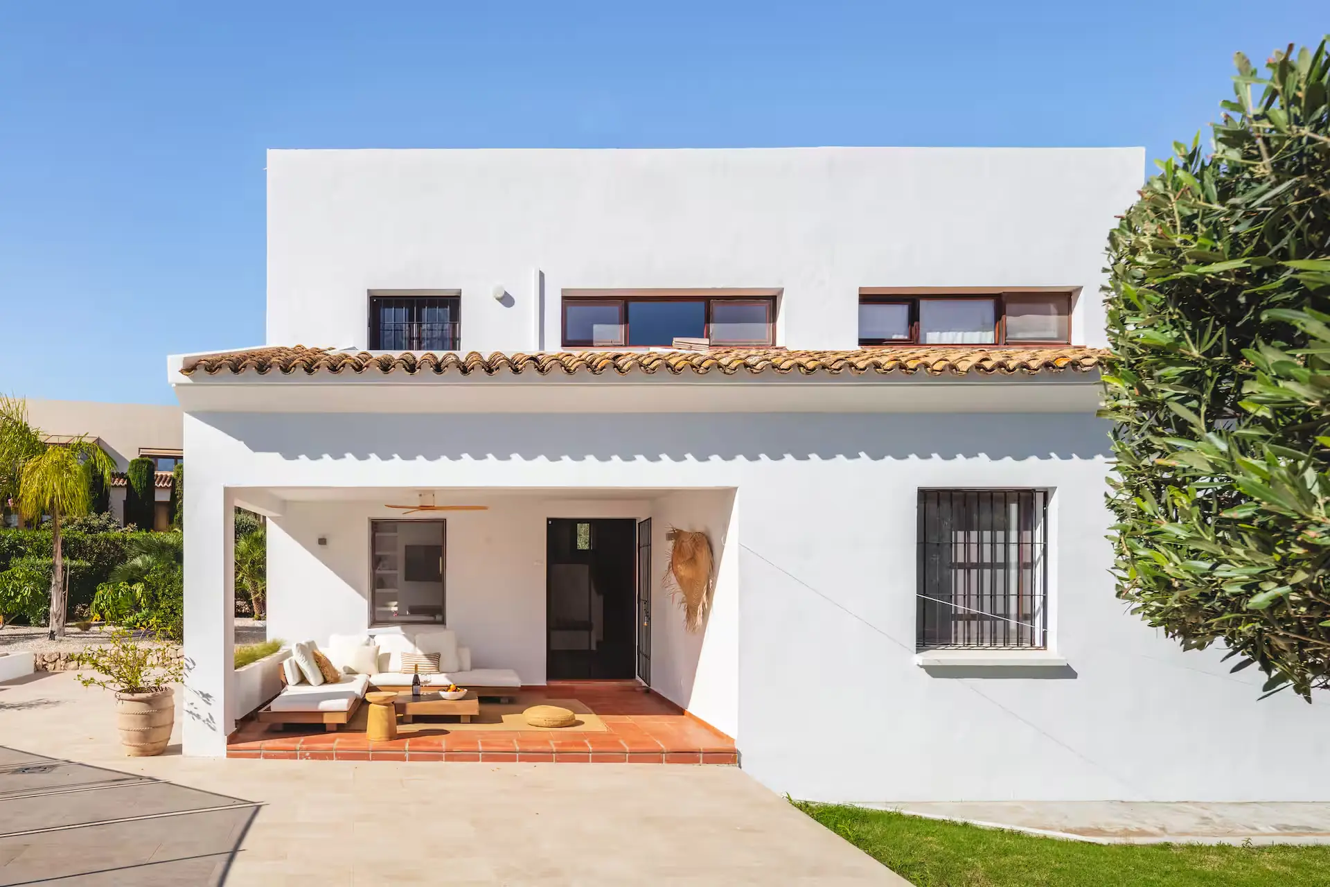 The front of Casa Flamingo